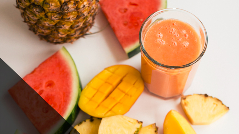 Hydrating Tropical Dessert Smoothie