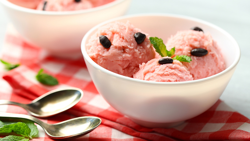 Watermelon-Yogurt Ice