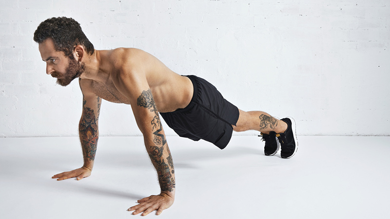 Push-Ups for chiseled chest