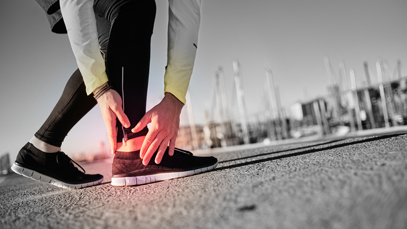 9 Common Workout Injuries- Ankle Sprain